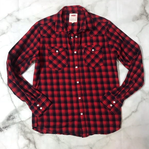 Levi's Tops - Levi’s Button Down Flannel Long Sleeve